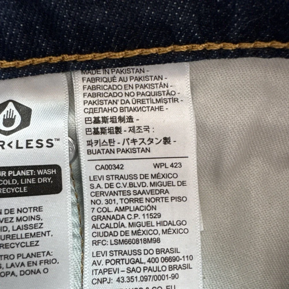 Levis‎ 505 Jeans Men 32x32 (30x31) Blue Straight Preppy American Workwear Denim